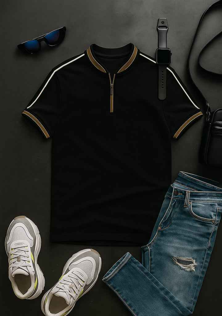Men's polo shirts smoked polo