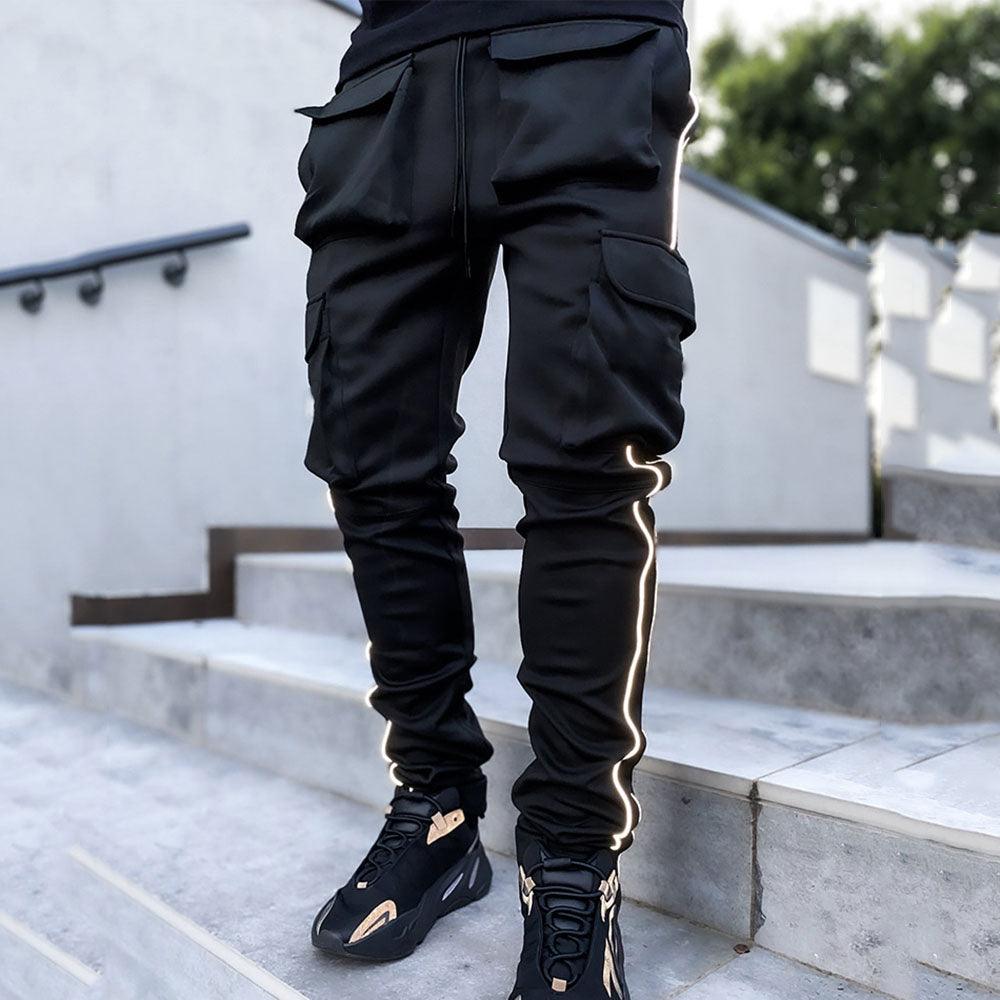 Hip Hop Mens Cargo Pants (Black ) - Premium Trouser from The Divine Shop - Just Rs.2250! Shop now at The Divine Shop