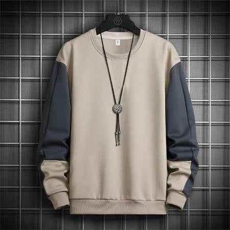 Mens color block hippop style sweatshirt - The Divine Shop