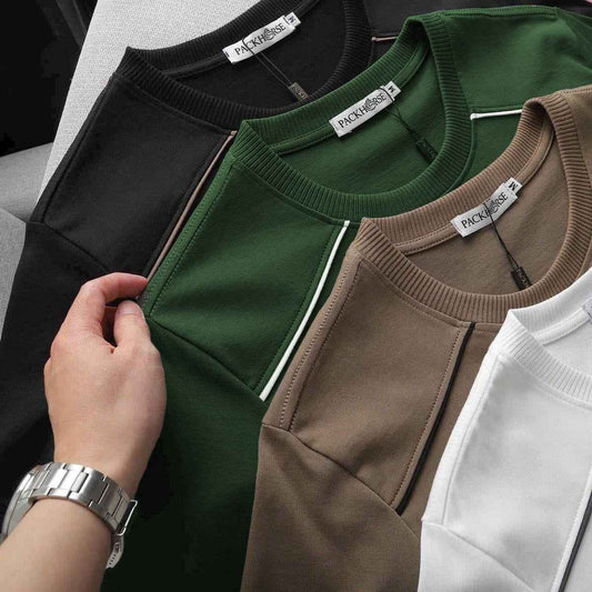 Bundles of 3 – Men’s Minimalist “ON” Graphic T-Shirt