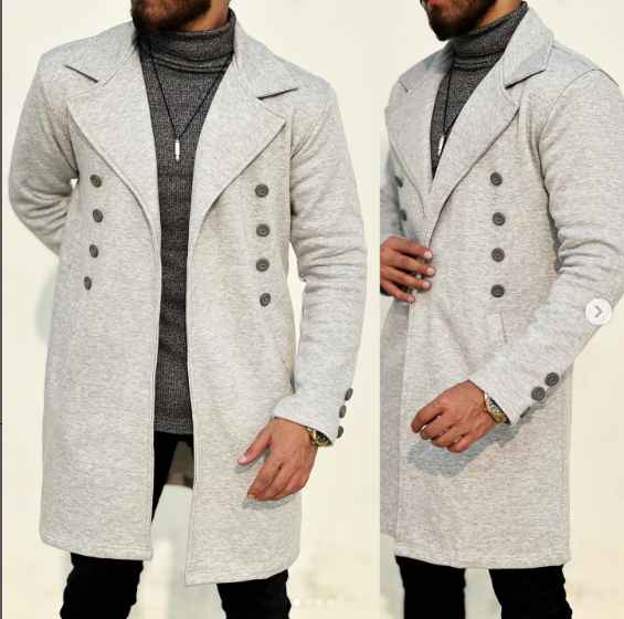 Turkish Style DOUBLE SIDE Epsom Coat - Premium Long Coat from The Divine Shop - Just Rs.3499! Shop now at The Divine Shop