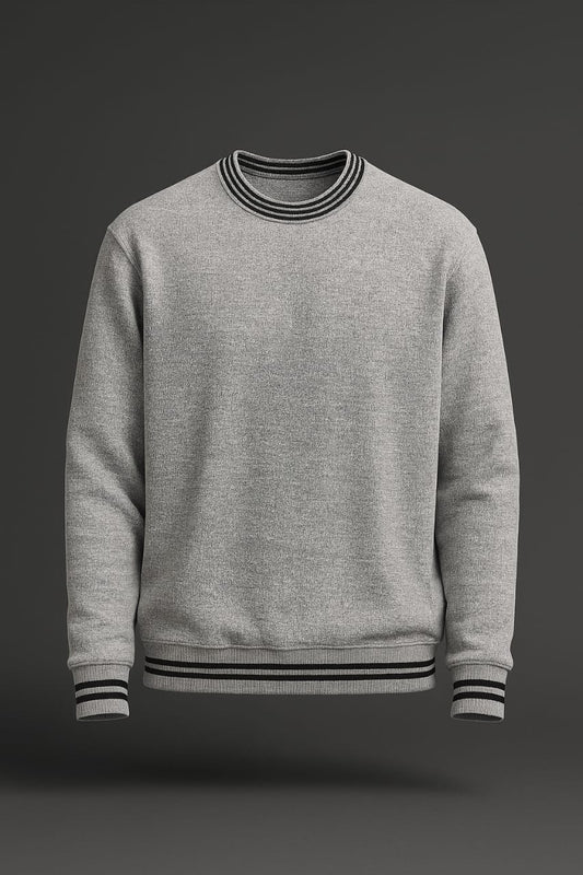 Twist Yarn Melanic Sweatshirt - The Divine Shop