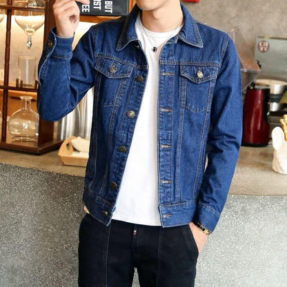 Export Quality Mid Blue Denim Jacket