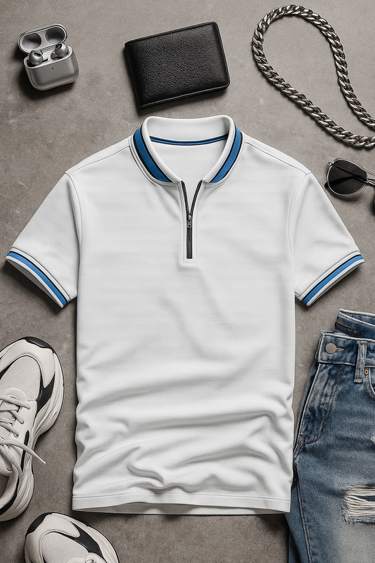 Men's polo shirts smoked polo