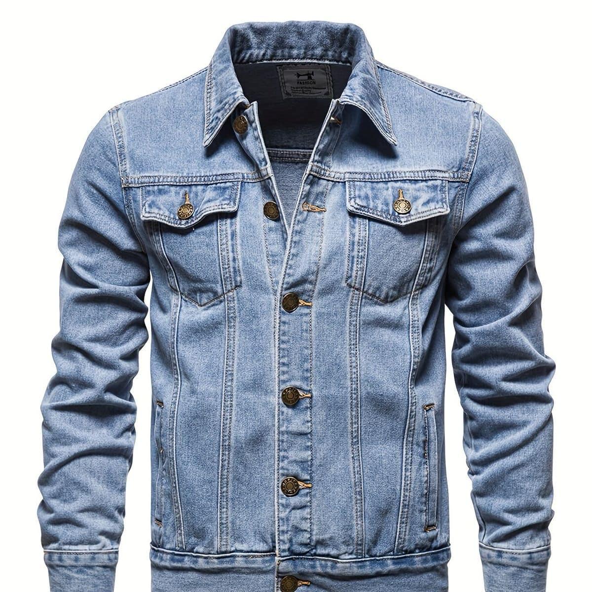 Export Quality Ice Blue Denim Jacket