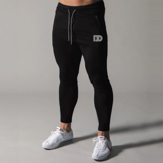 Active wear Trouser with Zipper Pocket DD Basic Printed - Premium dri fit trouser from The Divine Shop - Just Rs.1799! Shop now at The Divine Shop