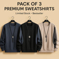 Bundle of 3 Vintage Style Sweatshirt - The Divine Shop