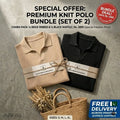 Bundles of 2 –Men’s Honeycomb Polo T-Shirt