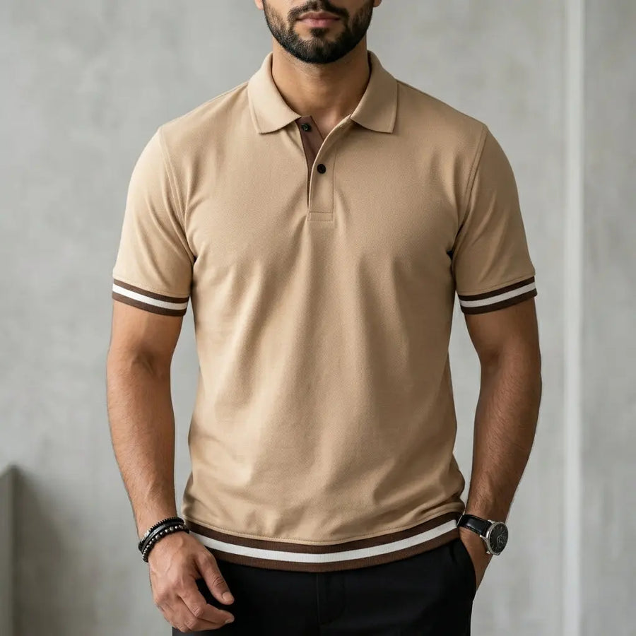 Classic Fit Half Sleeves Polo T-Shirt for Men