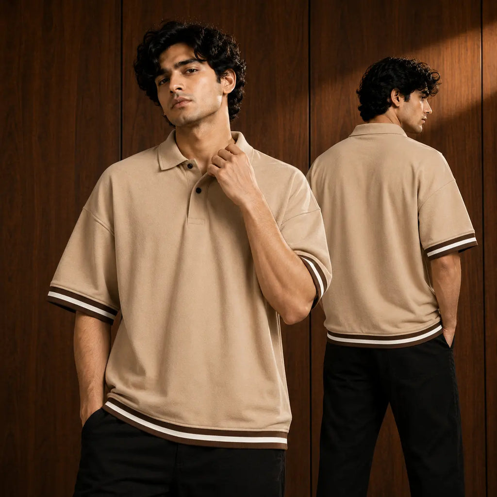 Classic Fit Half Sleeves Polo T-Shirt for Men