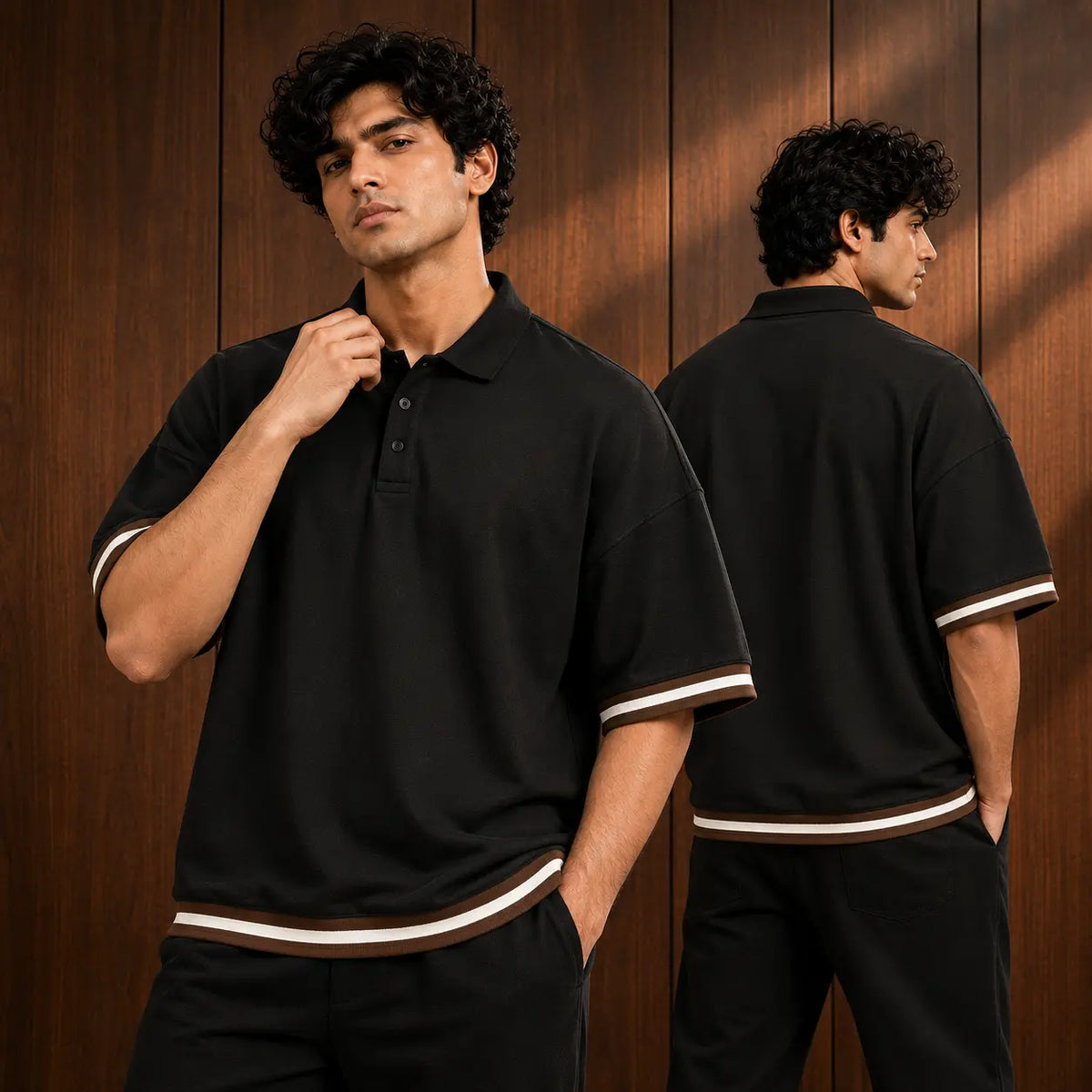 Classic Fit Half Sleeves Polo T-Shirt for Men