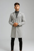 EPSOM Front Button Turkish Style Long Coat - Premium Long Coat from The Divine Shop - Just Rs.2299! Shop now at The Divine Shop