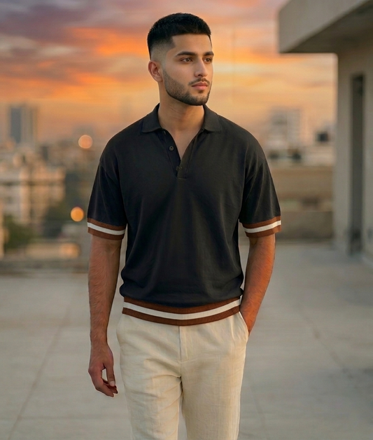 Classic Fit Half Sleeves Polo T-Shirt for Men