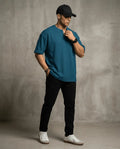 Men’s Slim Fit Henley T-Shirt – Premium Stretch Cotton Short Sleeve Casual Streetwear Tee - The Divine Shop