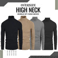 OverSize Bundles Of 4 Basic High Neck - Premium High Neck from My Store - Just Rs.5500! Shop now at The Divine Shop