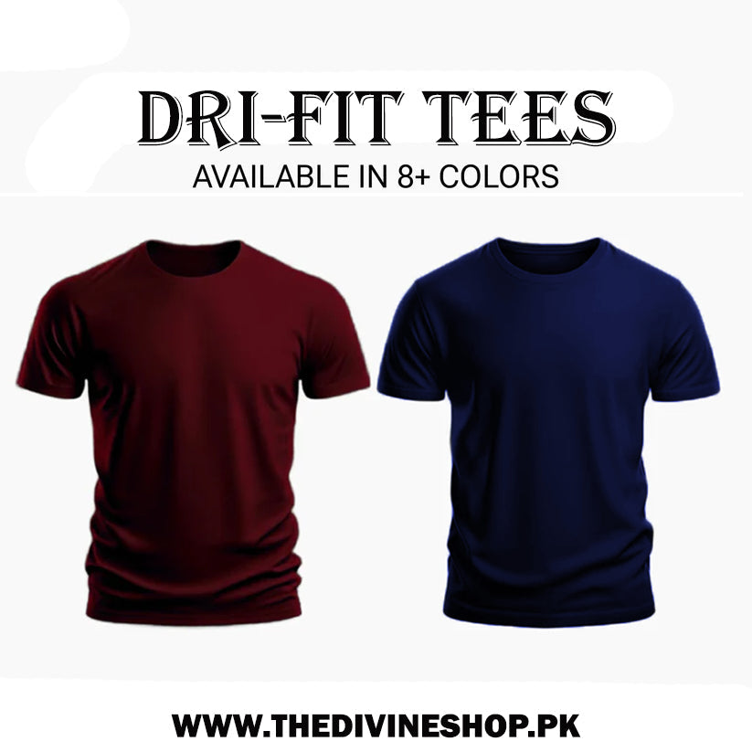 Pack Of 2 Men's Active Wear Gym Armour T-Shirt - Premium DRI-FIT T-Shirt from The Divine Shop - Just Rs.2899! Shop now at The Divine Shop