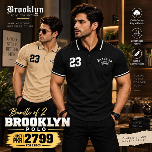 Pack Of 2 Brooklyn Polo The Divine Shop