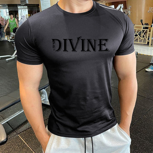 Divine Printed Dri Fit Tee - Premium DRI-FIT T-Shirt from The Divine Shop - Just Rs.1499! Shop now at The Divine Shop