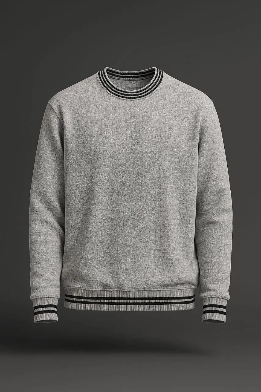 Twist Yarn Melanic Sweatshirt - The Divine Shop