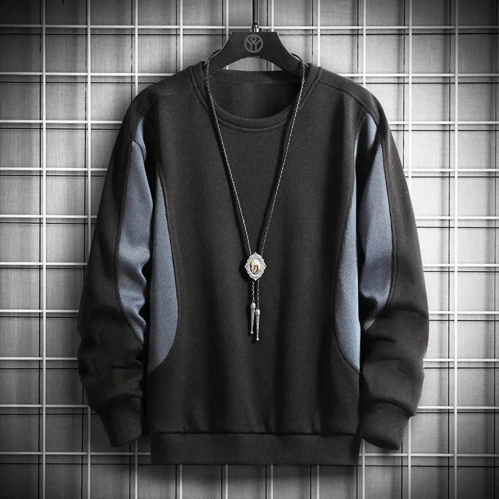 Two tone bolo tie sweatshirt vintage style sweatshirts - Premium Sweatshirts from The Divine Shop - Just Rs.2499! Shop now at The Divine Shop