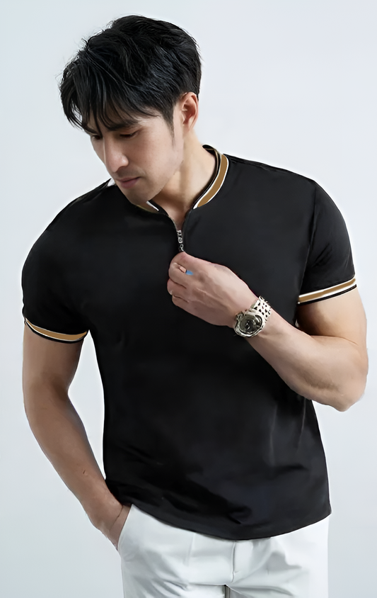 Madmext Smoked Polo Neck Men's T-Shirt 9281 - Premium Polo T-Shirt from The Divine Shop - Just Rs.1999! Shop now at The Divine Shop