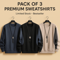 Bundle of 3 Vintage Style Sweatshirt - The Divine Shop