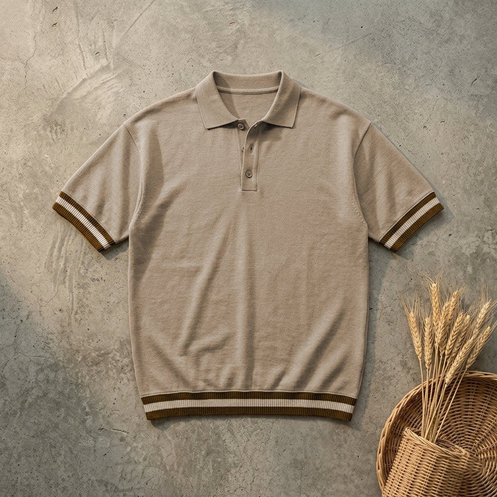 Classic Fit Half Sleeves Polo T-Shirt for Men - The Divine Shop