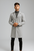 EPSOM Front Button Turkish Style Long Coat - Premium Long Coat from The Divine Shop - Just Rs.2299! Shop now at The Divine Shop