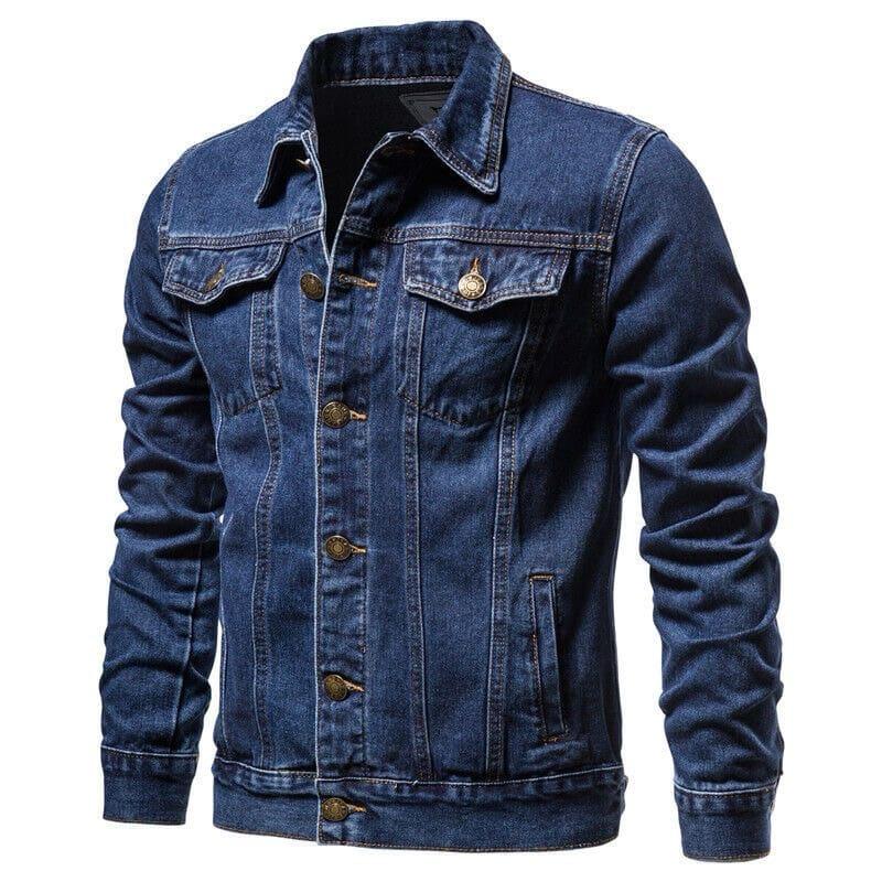 Export Quality Mid Blue Denim Jacket