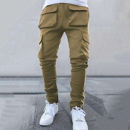 Hip Hop Mens Cargo Pants (Brown) - Premium Trouser from The Divine Shop - Just Rs.2250! Shop now at The Divine Shop