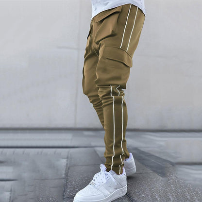 Hip Hop Mens Cargo Pants (Brown) - Premium Trouser from The Divine Shop - Just Rs.2250! Shop now at The Divine Shop
