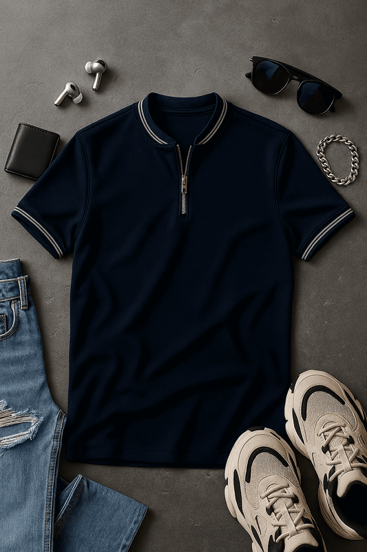 Men's polo shirts smoked polo - The Divine Shop