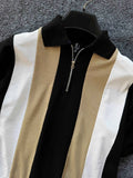 Mens double decker polo shirt