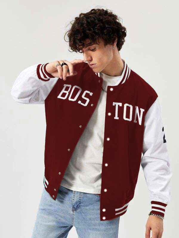Surprise Box Varsity Baseball Jacket – Stylish & Functional by The Divine Shop