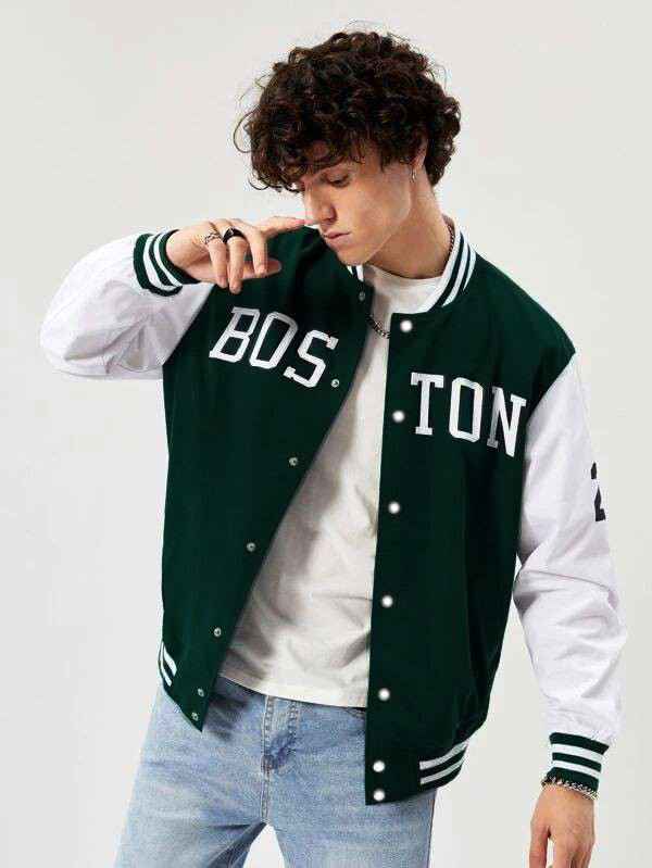 Surprise Box Varsity Baseball Jacket – Stylish & Functional by The Divine Shop