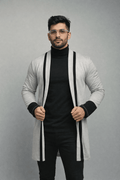 Turkish Style Contras Style Epsom Coat - The Divine Shop